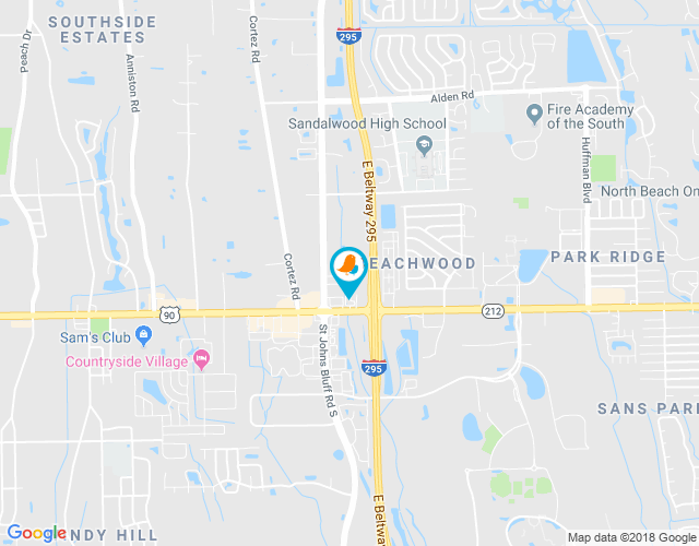 Get Directions to Extended Stay Hotel Jacksonville, FL – Beach Blvd